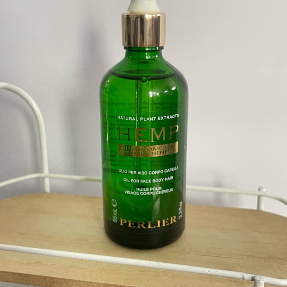 Perlier Hemp Oil for Face, Body, and Hair